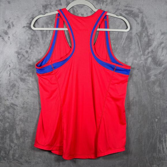 Outdoor Research Women’s Tank Top Size M Red Blue Racerback Activewear - Picture 2 of 5